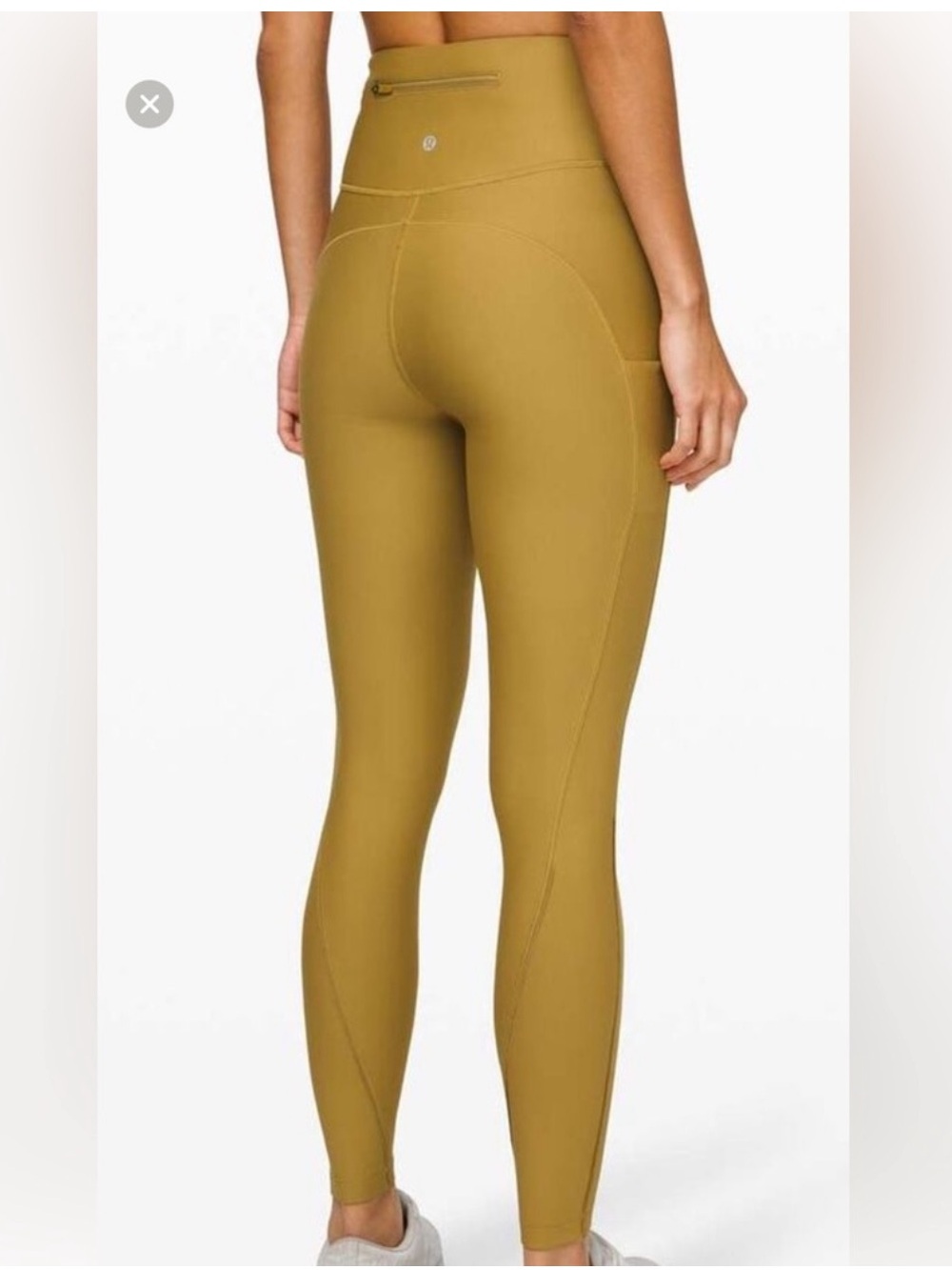 lululemon Flurry Up High-Rise leggings | Size 10 | Golden Olive/Khaki
